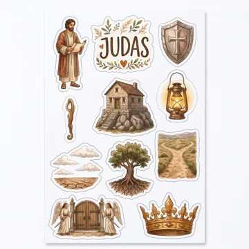 IMAGEN: página de stickers de Rut (3 de 13) — miniatura cuadrada, se ve chica y en movimiento